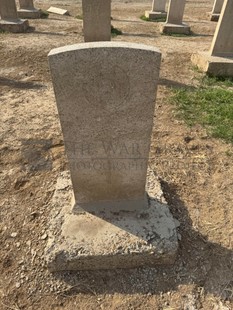 BAGHDAD (NORTH GATE) WAR CEMETERY - STOBART, E